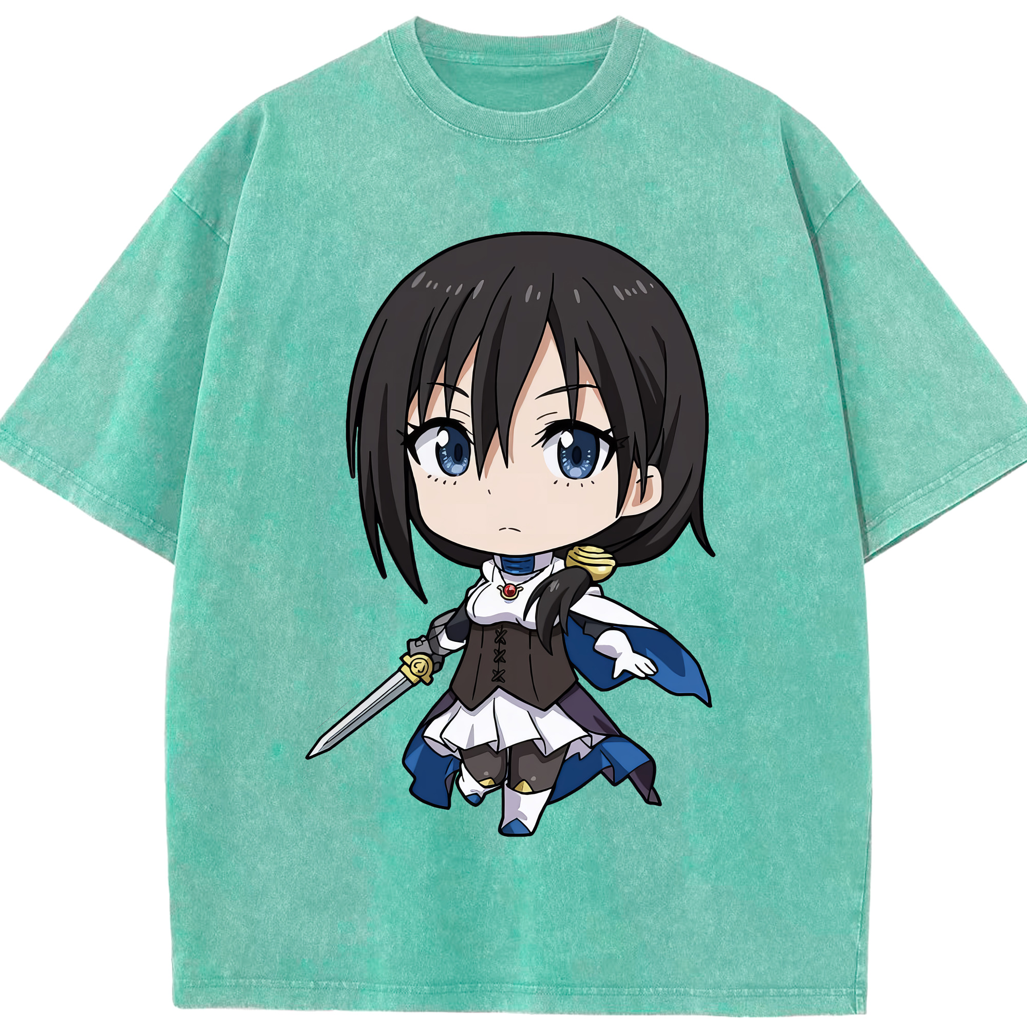 （画像用） 転スラ Regarding Reincarnated to Slime 綿100% ヴィンテージ風 半袖Tシャツ（フロントプリント）